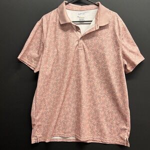 APT.9 Men's Tropical Performance Flex Golf Athletic Top Sz 2X